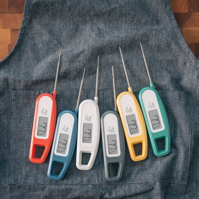 Lavatools JavelinÂ® Ultra-Fast 3-Second Digital Instant Read Meat Thermometer for Grill and Cooking, 2.75" Probe, Compact Foldable Design, Large Display, IP65 Water Resistant, NSF Certified â€“ Maize - Image 5